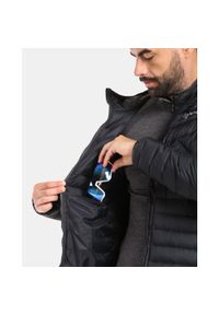Kurtka puchowa Kilpi Pyramiden. Kolor: czarny. Materiał: nylon. Sport: turystyka piesza #2