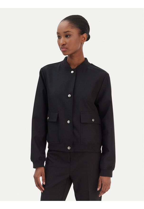 JOOP! Kurtka przejściowa Orlanda 30100426 Czarny Regular Fit. Kolor: czarny. Materiał: syntetyk