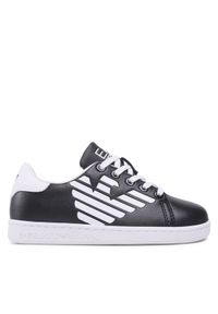 EA7 Emporio Armani Sneakersy XSX101 XOT46 A120 Czarny. Kolor: czarny. Materiał: skóra