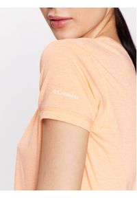 columbia - Columbia T-Shirt Sun Trek™ 1940543 Pomarańczowy Regular Fit. Kolor: pomarańczowy. Materiał: bawełna #3