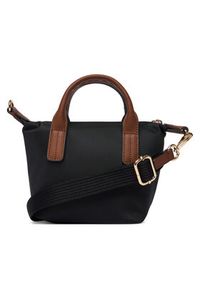 TOMMY HILFIGER - Tommy Hilfiger Torebka Popette Micro Tote AW0AW18368 Czarny. Kolor: czarny #4