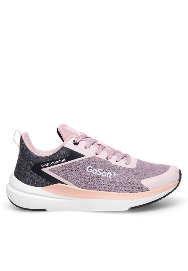 Sneakersy Go Soft. Kolor: różowy