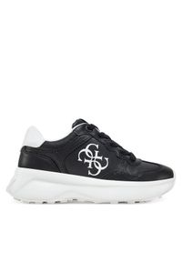 Guess Sneakersy FLPLUC ELE12 Czarny. Kolor: czarny. Materiał: skóra #1