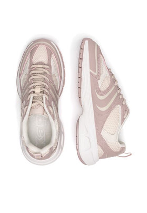 Kappa Sneakersy AW24-3C013 Różowy. Kolor: różowy. Materiał: syntetyk