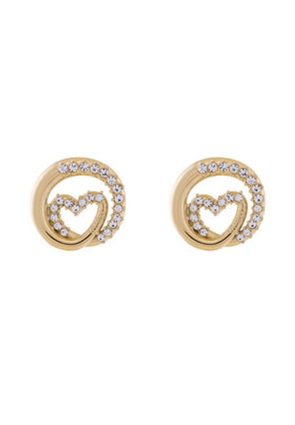 Guess Kolczyki JUBE05 528JW Złoty. Materiał: metalowe. Kolor: złoty