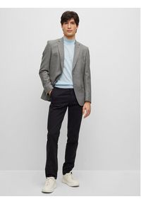 BOSS - Boss Chinosy Kaito1 50487966 Czarny Slim Fit. Kolor: czarny. Materiał: bawełna