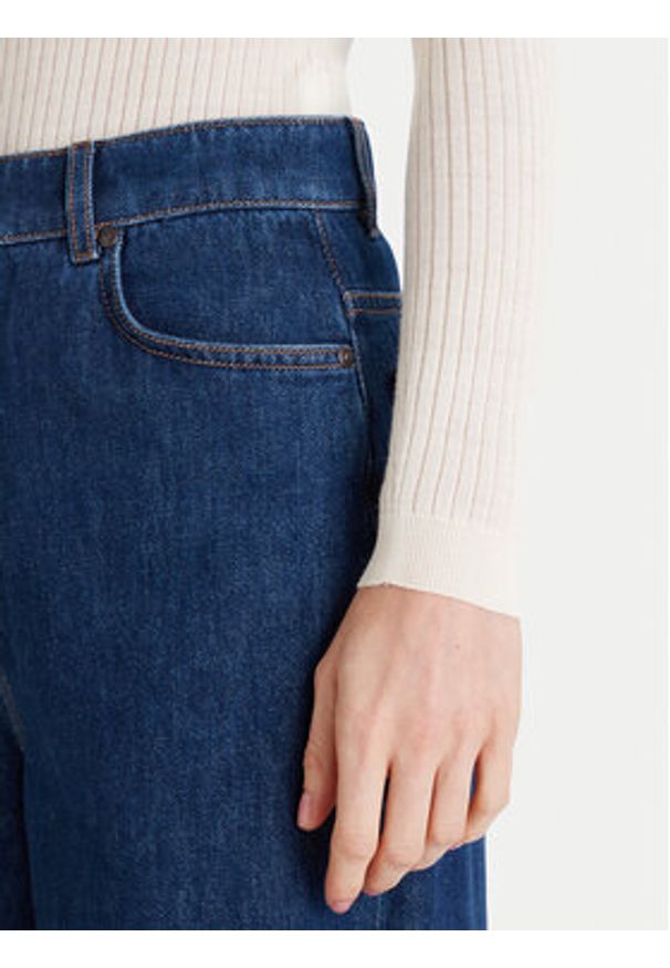 Lacoste Sweter AF4189 Écru Slim Fit. Materiał: wełna