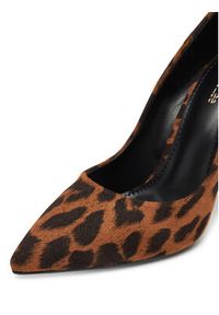 DeeZee Szpilki AB-4503-1 Brązowy. Kolor: brązowy. Materiał: materiał. Obcas: na szpilce #7