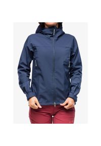 Kurtka softshell damska Houdini Pace Jacket. Kolor: niebieski. Materiał: softshell. Sport: turystyka piesza #1