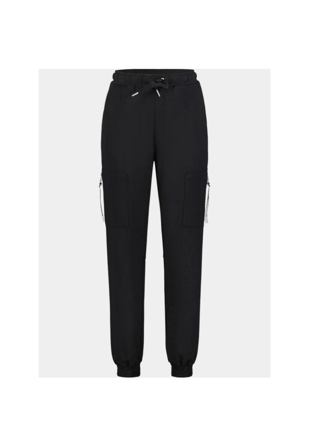 LUHTA - Joggery damskie Luhta Anjala. Kolor: czarny. Materiał: dresówka, materiał