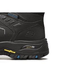 skechers - Skechers Trapery Arch Fit Dawson Raveno 204634/BLK Czarny. Kolor: czarny. Materiał: materiał #7