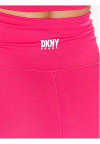 DKNY Sport Legginsy DP2P3052 Różowy Classic Fit. Kolor: różowy. Materiał: syntetyk. Styl: sportowy