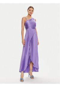 Liu Jo Sukienka wieczorowa CA4426 T3828 Fioletowy Regular Fit. Kolor: fioletowy. Materiał: syntetyk. Styl: wizytowy #1