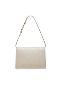 Calvin Klein Torebka Ck Linear Shoulder Bag K60K612158 Écru. Materiał: skórzane #5