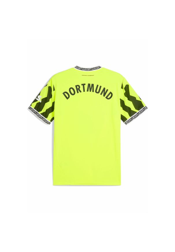 Puma - Męska koszulka specjalna Borussia Dortmund PUMA Yellow Alert Black. Kolor: żółty, czarny, wielokolorowy. Sezon: lato. Sport: piłka nożna