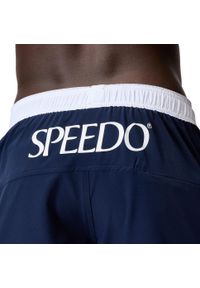 Spodenki szorty plażowe na basen męskie Speedo Logo Volley. Kolor: niebieski