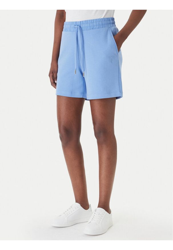 JOOP! Szorty sportowe Trissi 30102118 Błękitny Regular Fit. Kolor: niebieski. Materiał: syntetyk