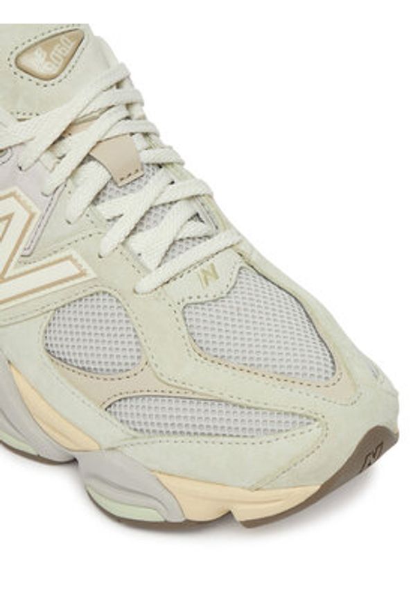 New Balance Sneakersy U9060EEP Beżowy. Kolor: beżowy. Materiał: skóra, zamsz