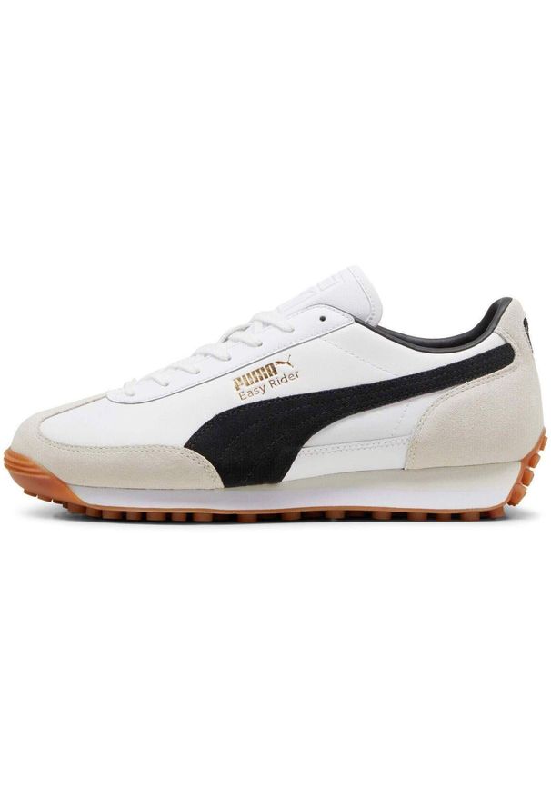 Adidasy Puma Easy Rider Mix, Dla obu płci. Kolor: biały. Materiał: skóra, tkanina