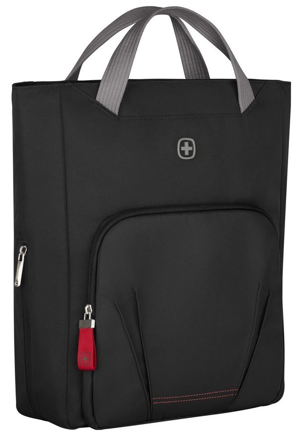 Torba Wenger Motion Vertical Tote 15.6'' czarny. Kolor: czarny