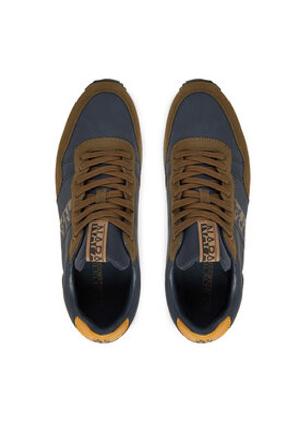 Napapijri Sneakersy Cosmos NP0A88XV Brązowy. Kolor: brązowy. Materiał: materiał