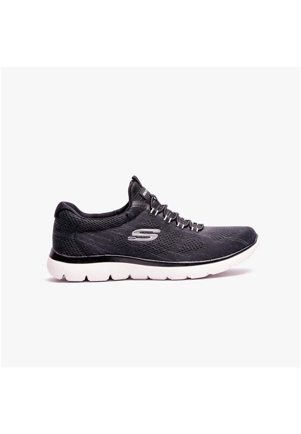 skechers - Buty damskie SKECHERS Summits Fun Flare. Kolor: czarny, biały, wielokolorowy