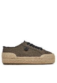 EMU Australia Espadryle Ellery 2.0 W13065 Czarny. Kolor: czarny. Materiał: materiał