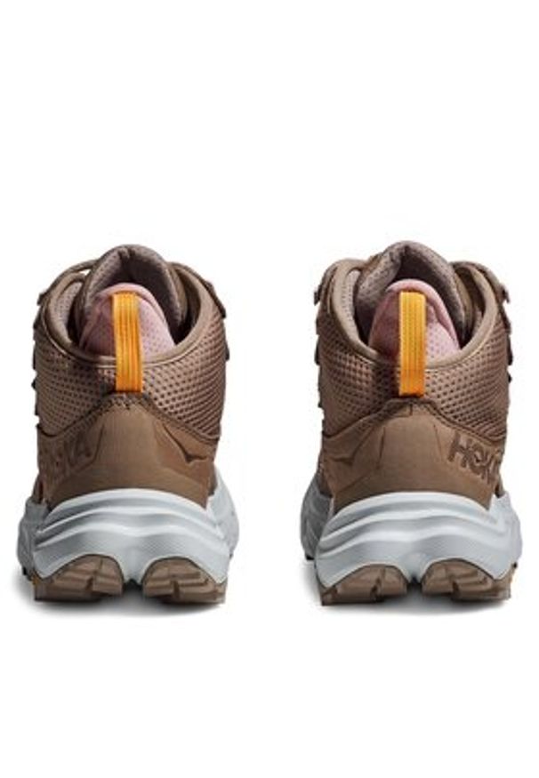 HOKA - Hoka Trekkingi Anacapa 2 Mid Gtx GORE-TEX 1142831 Brązowy. Kolor: brązowy. Materiał: nubuk, skóra