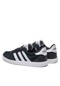 Adidas - adidas Sneakersy Breaknet Sleek IH5466 Czarny. Kolor: czarny. Materiał: zamsz, skóra