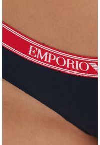 Emporio Armani Underwear brazyliany (2-pack) 163337.2R227 kolor granatowy. Kolor: niebieski. Materiał: materiał #2