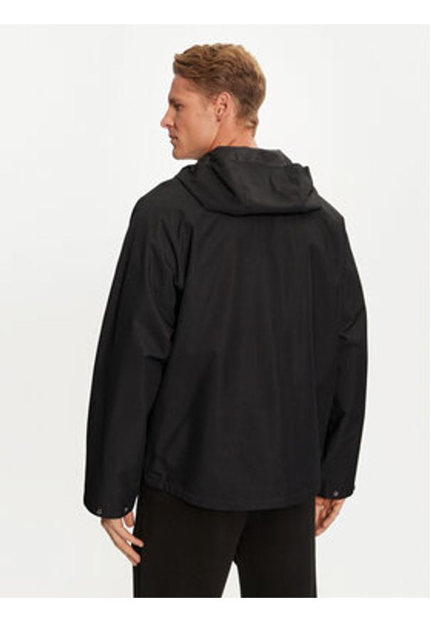 Calvin Klein Performance Kurtka przeciwdeszczowa 00GMF4O520 Czarny Regular Fit. Kolor: czarny. Materiał: syntetyk