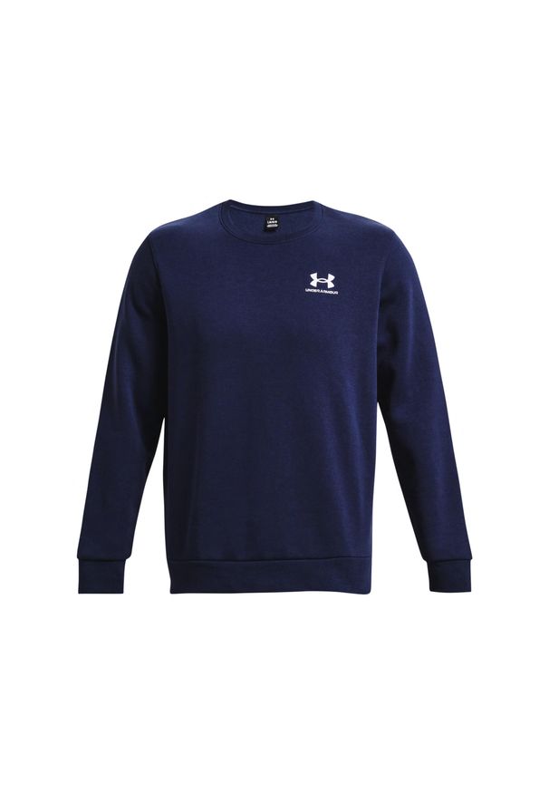 Bluza Under Armour Essential Fleece. Kolor: niebieski, wielokolorowy, biały