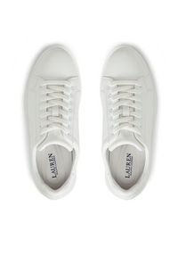 Lauren Ralph Lauren - LAUREN RALPH LAUREN Sneakersy Ainsley Sk Ltl 802959228001 Biały. Kolor: biały. Materiał: skóra #4