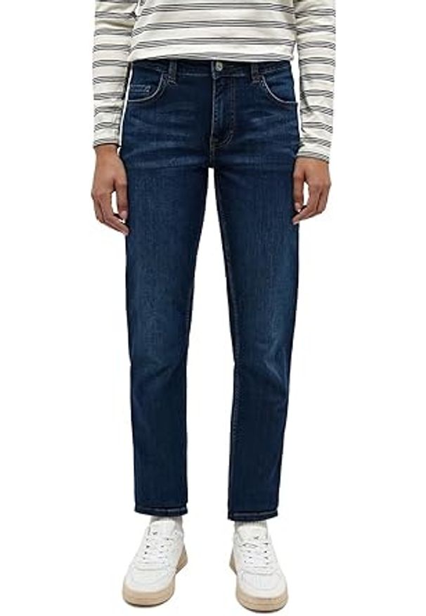 Damskie Spodnie Jeansowe Mustang Style Rebecca Slim Denim Blue 1014714 5000 882