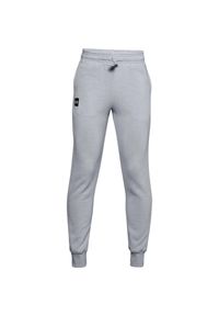 Spodnie dresowe chłopięce Under Armour RIVAL FLEECE JOGGERS. Kolor: szary. Materiał: dresówka #1