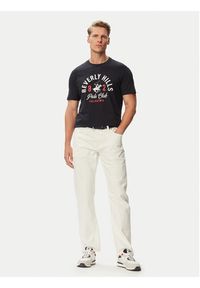 Beverly Hills Polo Club T-Shirt P-SS26M-TS1290NVY Granatowy Regular Fit. Typ kołnierza: polo. Kolor: niebieski. Materiał: bawełna #5