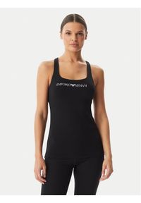 Emporio Armani Underwear Top EW002903 AF19026 UC001 Czarny Slim Fit. Kolor: czarny. Materiał: bawełna #1