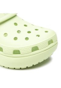 Crocs Klapki Classic Platform Clog 206750 Zielony. Kolor: zielony. Obcas: na platformie