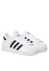 Adidas - adidas Sneakersy Superstar II J JH9976 Biały. Kolor: biały. Materiał: skóra. Model: Adidas Superstar #6