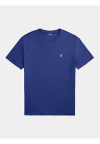 Polo Ralph Lauren T-Shirt 710671452259 Niebieski Classic Fit. Typ kołnierza: polo. Kolor: niebieski. Materiał: bawełna #4