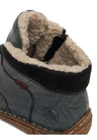 Rieker Trzewiki CEO-Z3724-54 Niebieski. Kolor: niebieski. Materiał: skóra #7