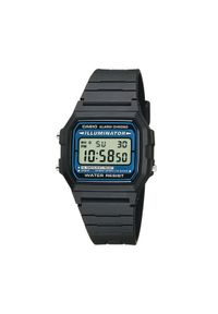 Casio Zegarek F-105W-1AWYEF Czarny. Kolor: czarny