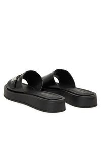 Calvin Klein Klapki Flatform Slide W/Ck Hw - Lth HW0HW02368 Czarny. Kolor: czarny. Materiał: skóra #6