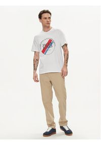 Jack & Jones - Jack&Jones T-Shirt Loof 12248624 Biały Standard Fit. Kolor: biały. Materiał: bawełna