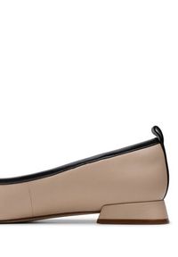 Clarks Baleriny Ubree15 Poppy 26181329 Beżowy. Kolor: beżowy. Materiał: skóra #3