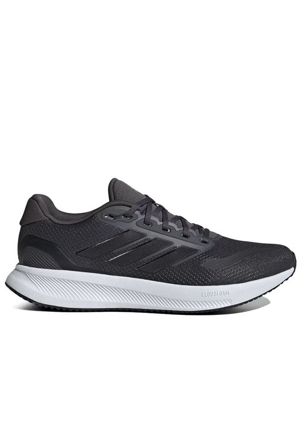 Adidas - Buty adidas Runfalcon 5 IE8819 - szare. Zapięcie: sznurówki. Kolor: szary. Materiał: materiał, guma. Szerokość cholewki: normalna. Model: Adidas Cloudfoam