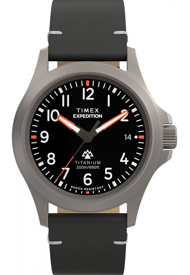 Zegarek męski Timex TW2W78000 czarny. Kolor: czarny
