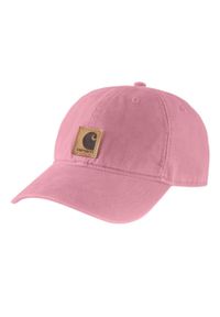 Czapka z daszkiem Carhartt Odessa Cap. Kolor: różowy