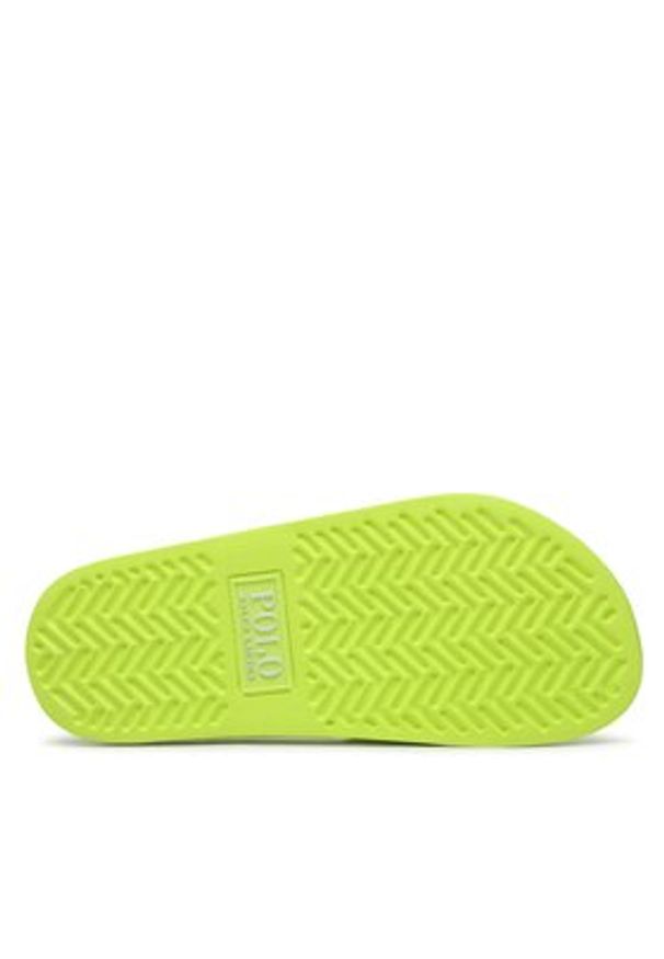 Polo Ralph Lauren Klapki Polo Slide 809892945002 Żółty. Kolor: żółty