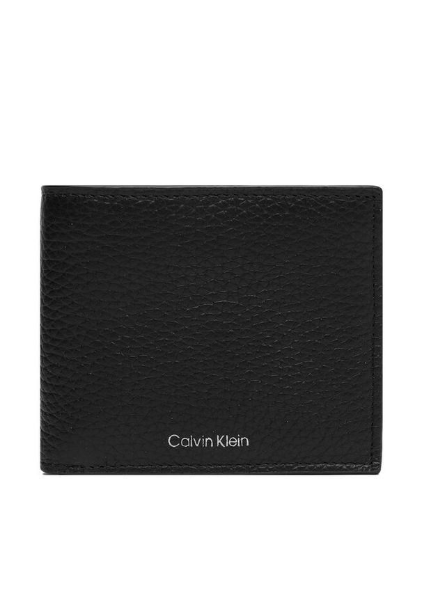 Portfel Calvin Klein. Kolor: czarny